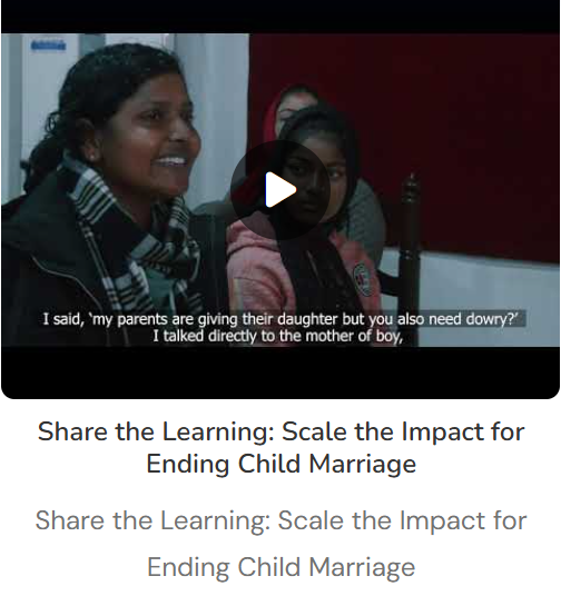 Share the Learning: Scale the Impact