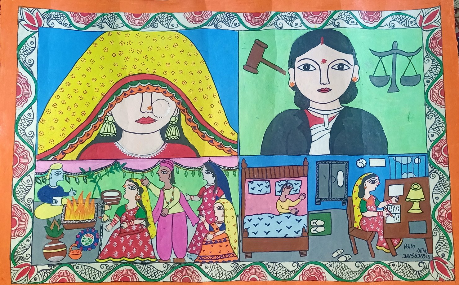 Communicating Challenges and Dreams of Young Girls through Mithila Art in Nepal